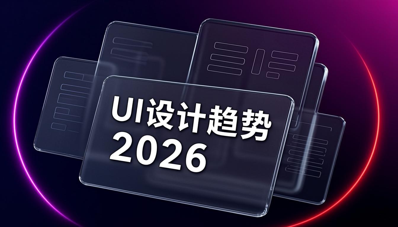 Tren Desain UI 2026: Glassmorphism & Dark Mode Dominan